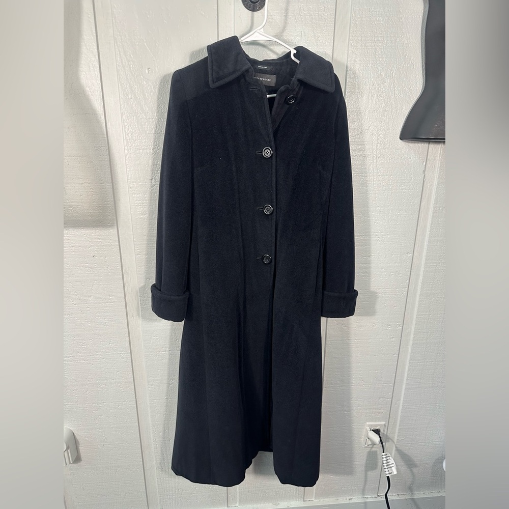 Jones New York Women’s Black Coat Size 6 EUC